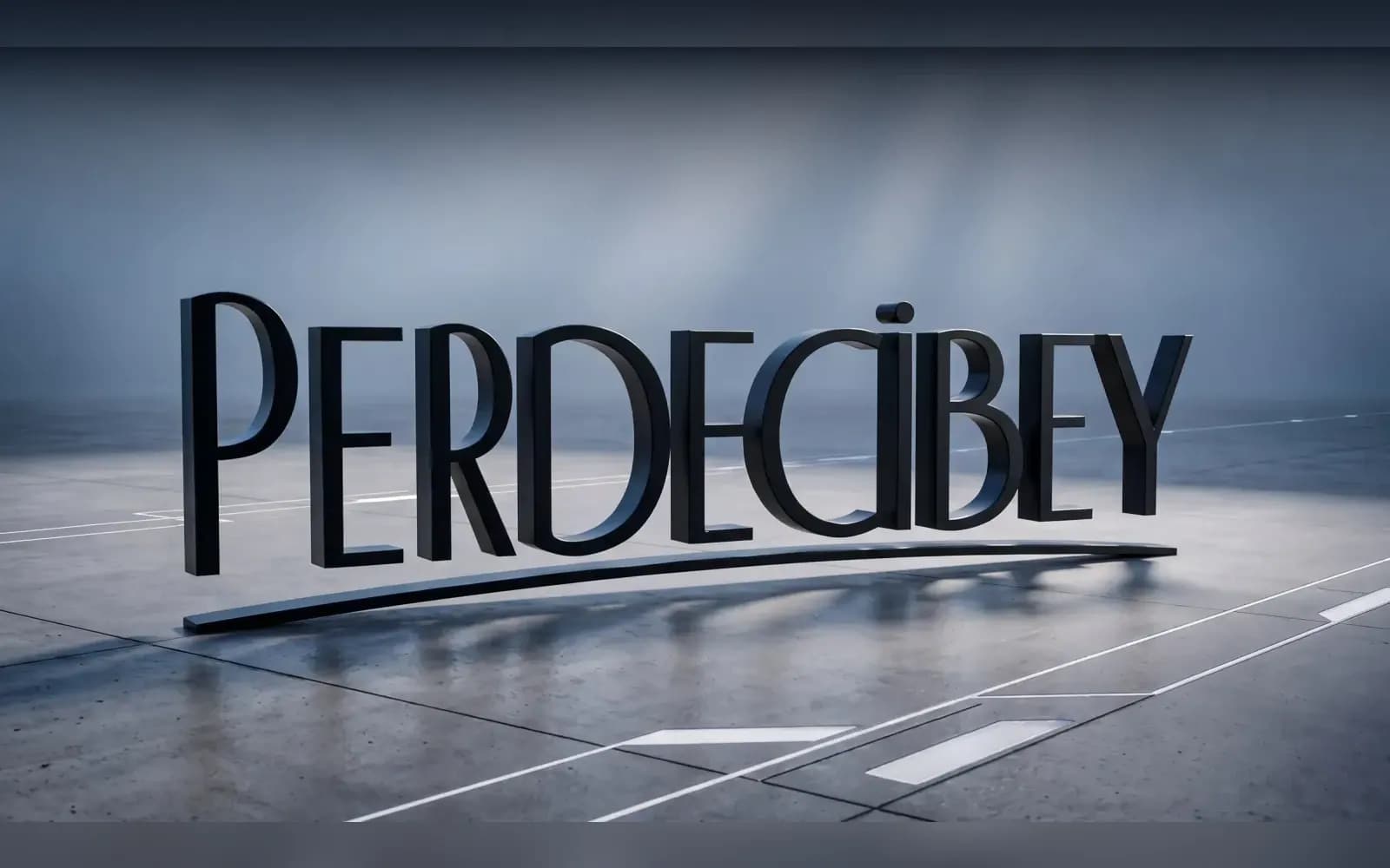 Perdecibey Home 3D logo sahnesi; e-ticaret sitesi, mağaza filmi işi