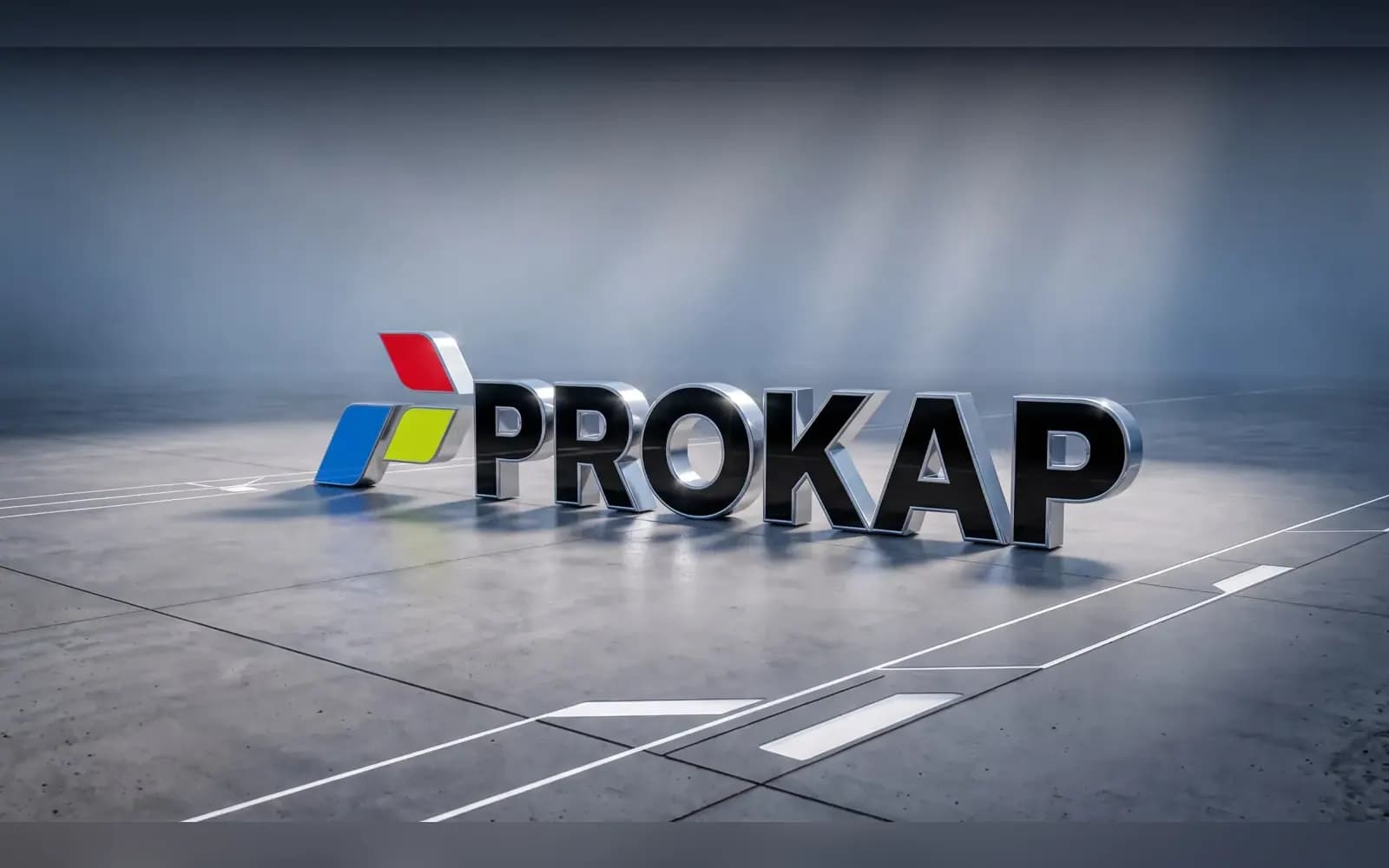 Prokap Plastik Kapak 3D logo sahnesi; kurumsal web sitesi, e-katalog işi